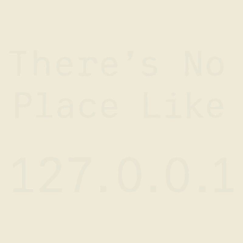 Es geht nichts über Localhost