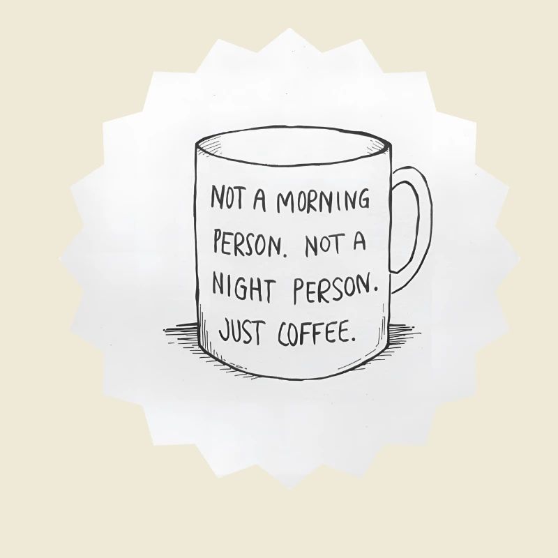 Koffein: Kein Morgen oder Abend, nur Kaffee