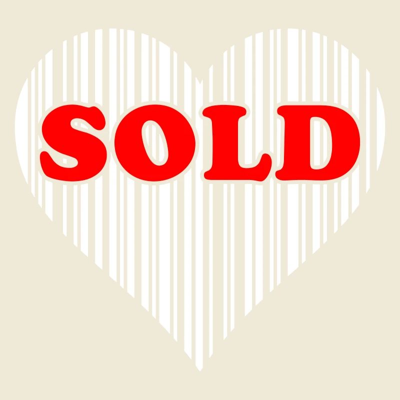 Coeur Barcode Love – Vendu Code Barcode Cadeau