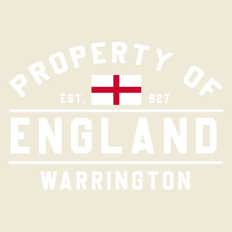 Conception du drapeau de l’Angleterre Warrington