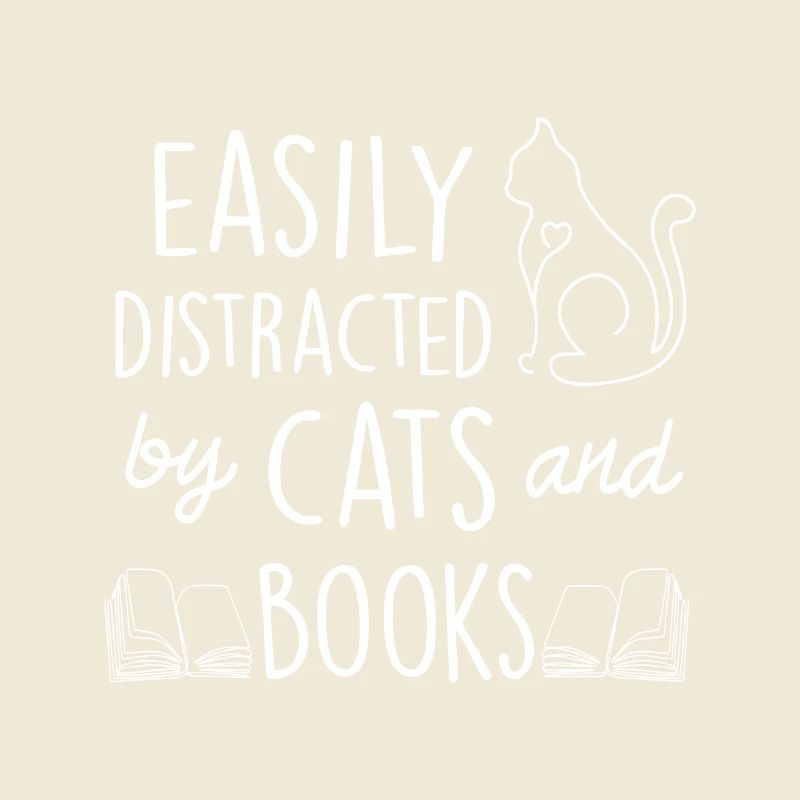 Facilmente distratto da gatti e libri