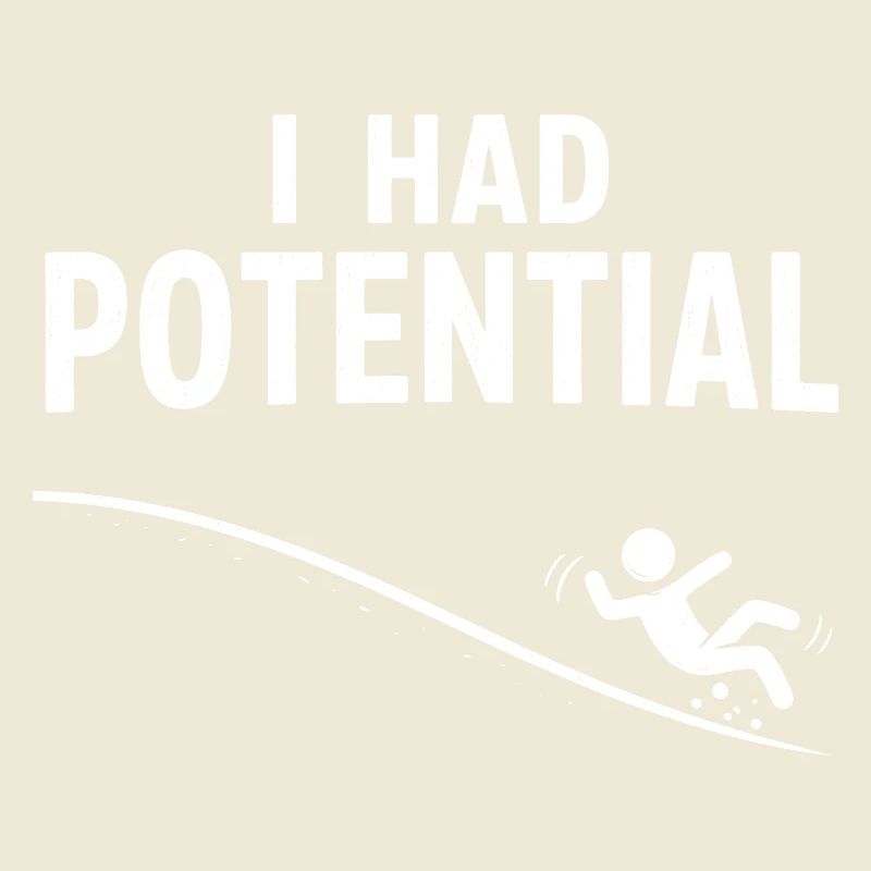J’avais du potentiel – humour de diapositives