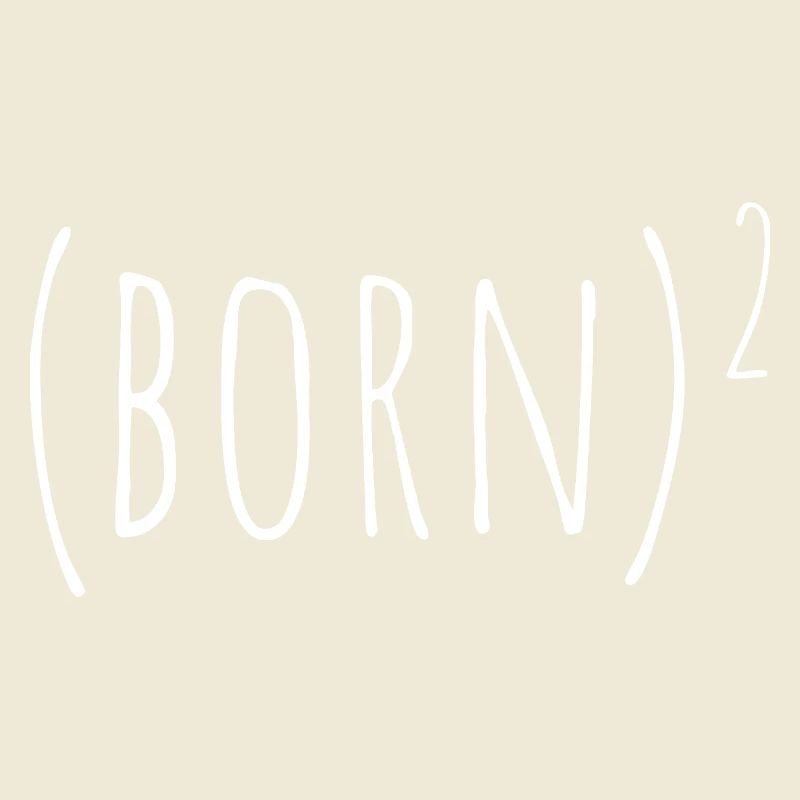 Typographie manuscrite Born²