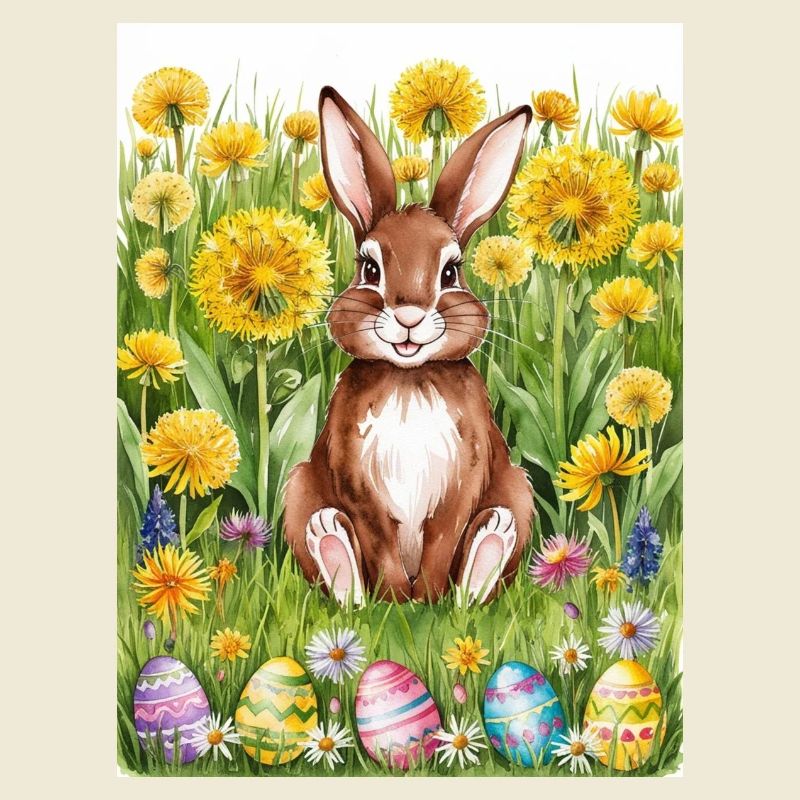 EG Easter I Bunny I Happy Easter I Gift I Flower