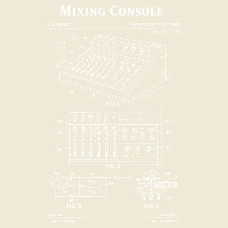 Blueprint Mixing Console