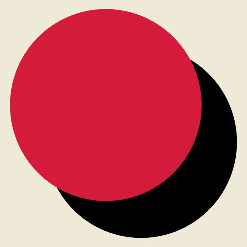 Two touching circles