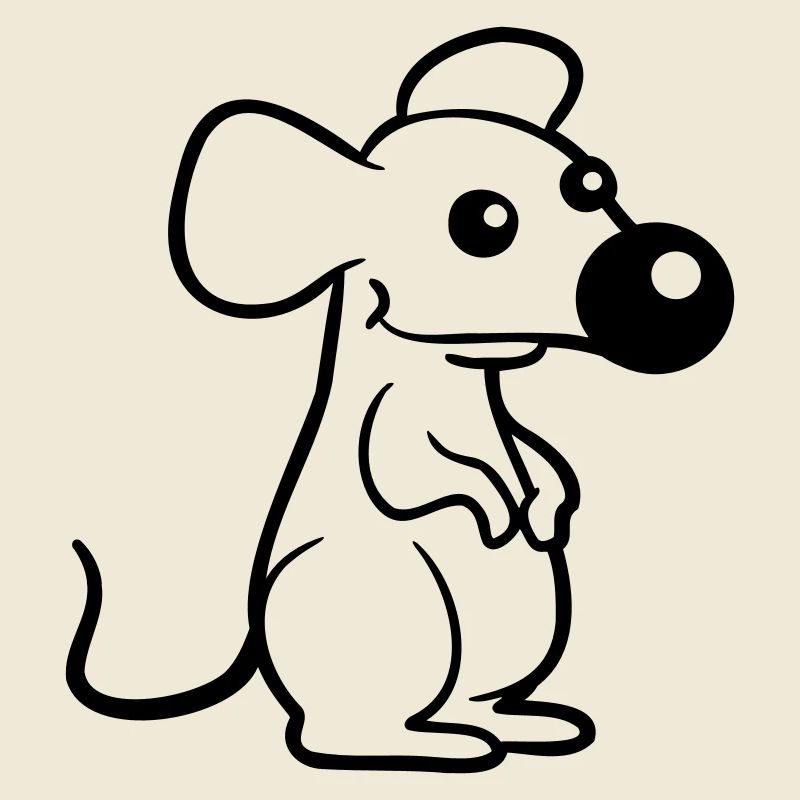 Mouse Big Nose Mouse Small Rat Rodent Cute