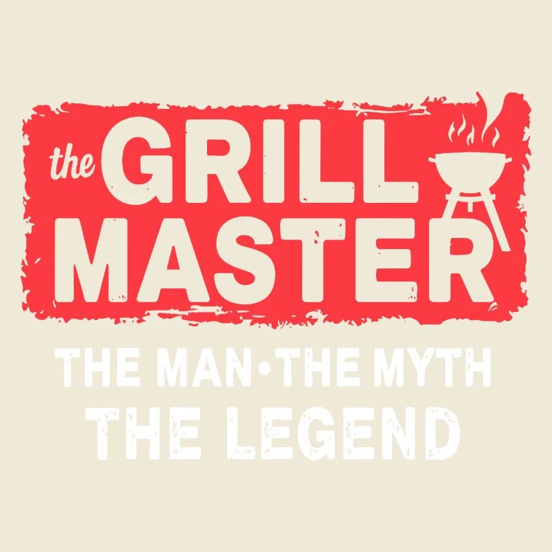 The Grillmaster BBQ Grilling Cult Saying