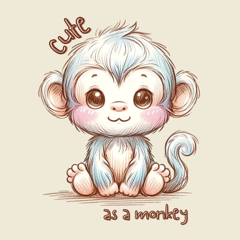 Cute as a Monkey - Cute Monkey, Cute Monkey
