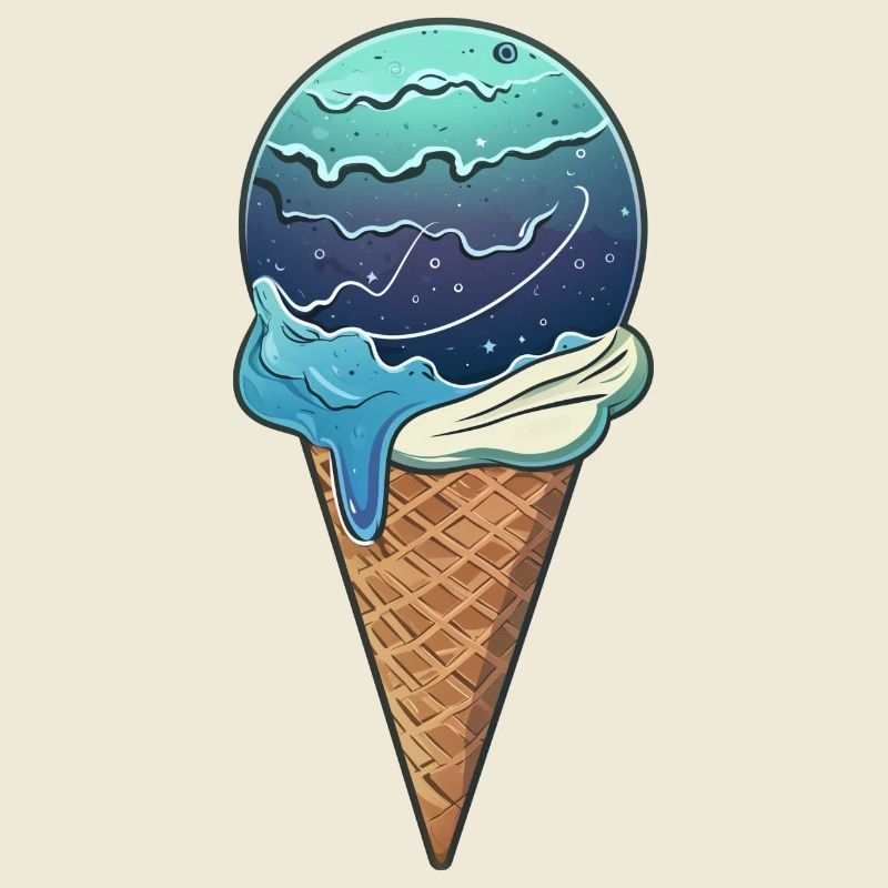 Planète de glace Uranus