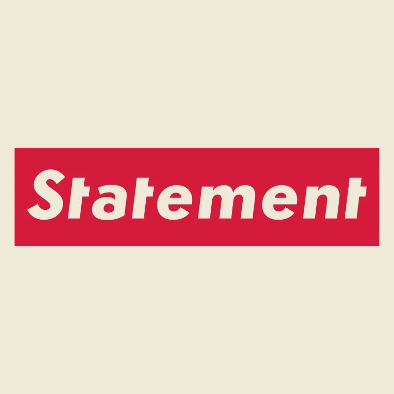 Statement