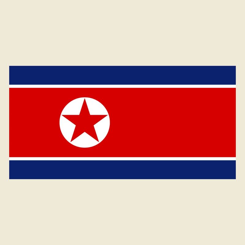 Drapeau national de la Corée du Nord