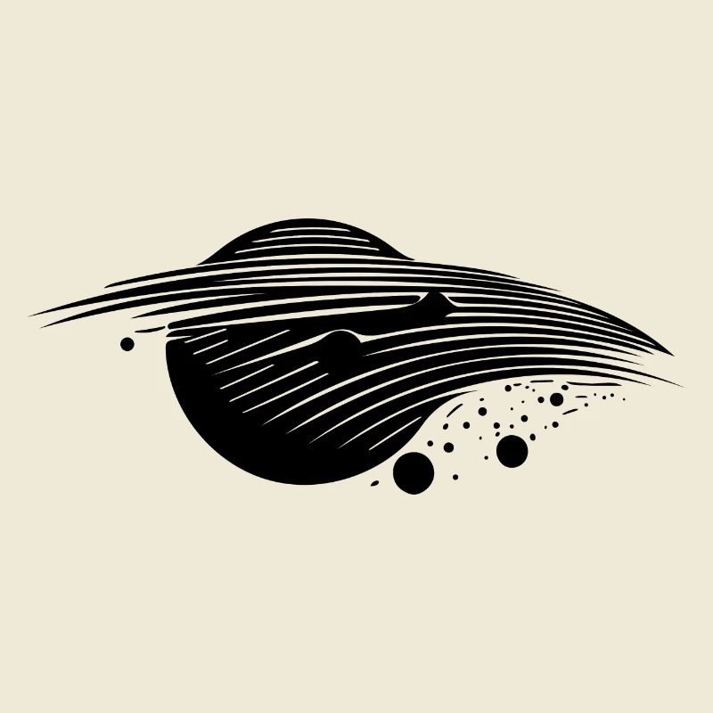 Schwarzes Loch Gravitation und Ereignishorizont