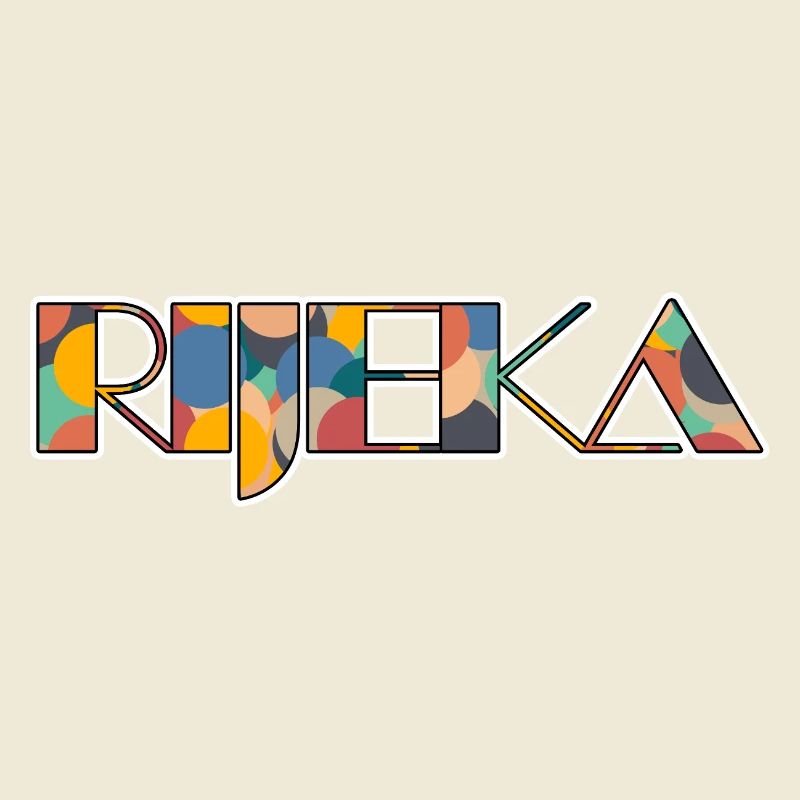 Rijeka Retro Pop Typography