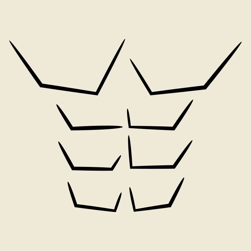dessin abdos