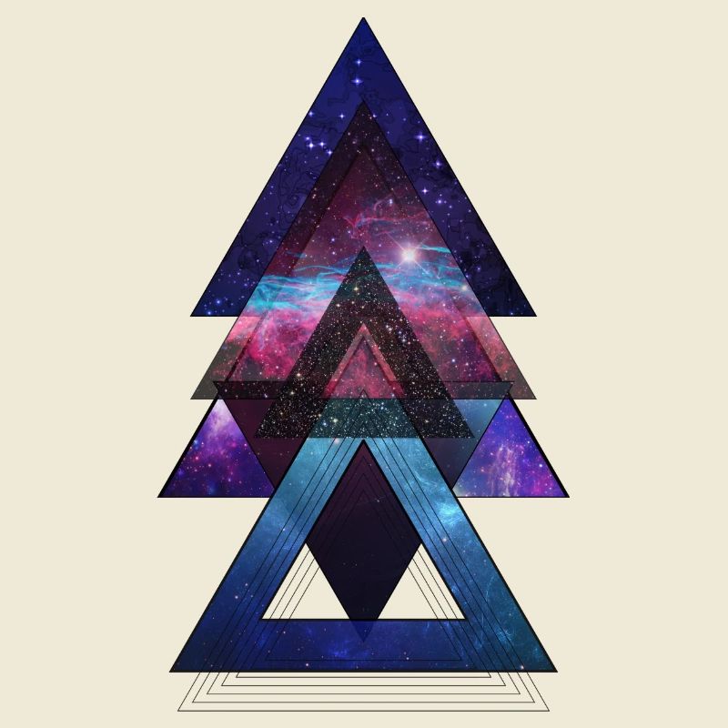 Threefold universe