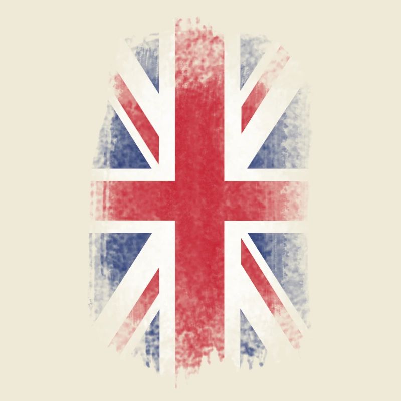 Usé drapeau du Royaume-Uni