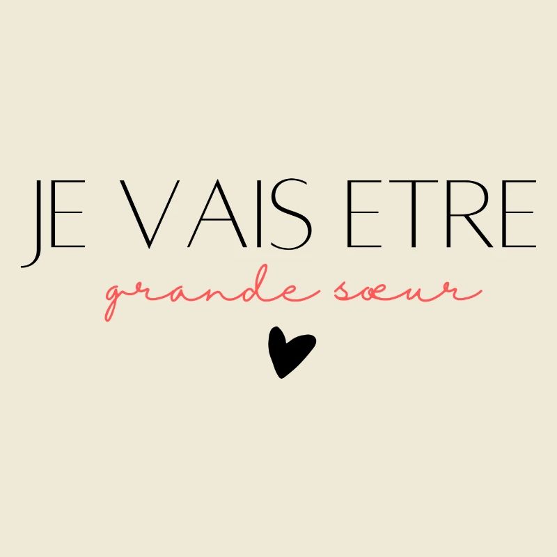 Ich werde eine große Schwester sein