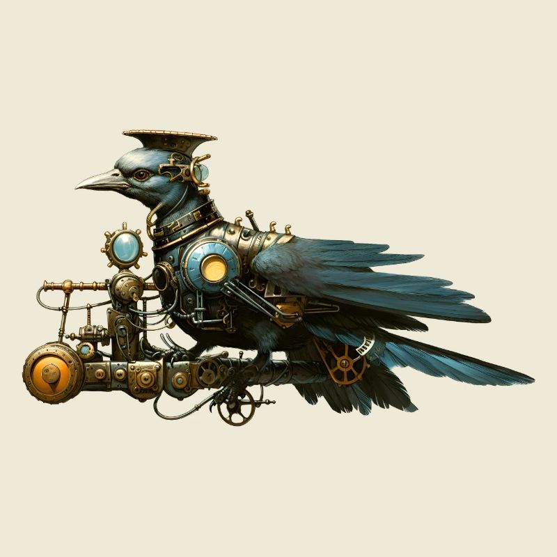 Steampunk Vogel