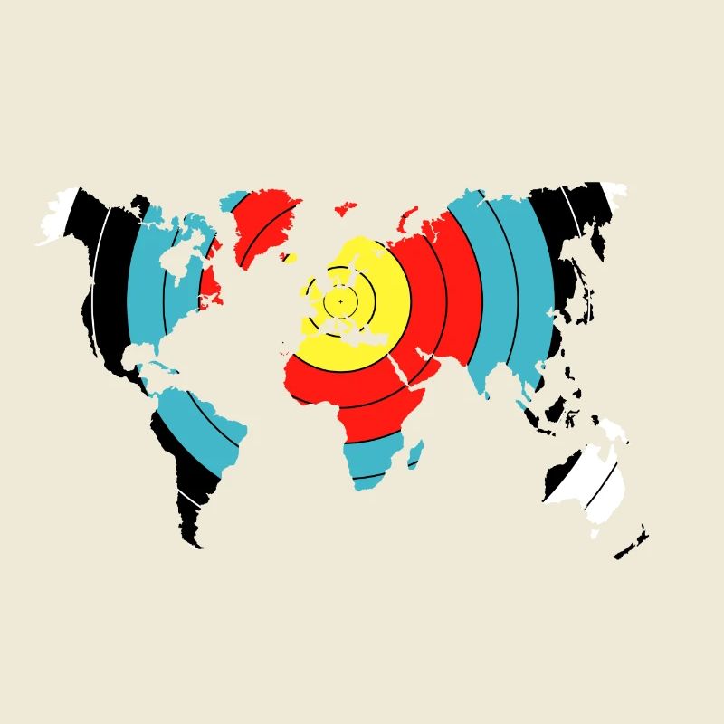 Archery World Map
