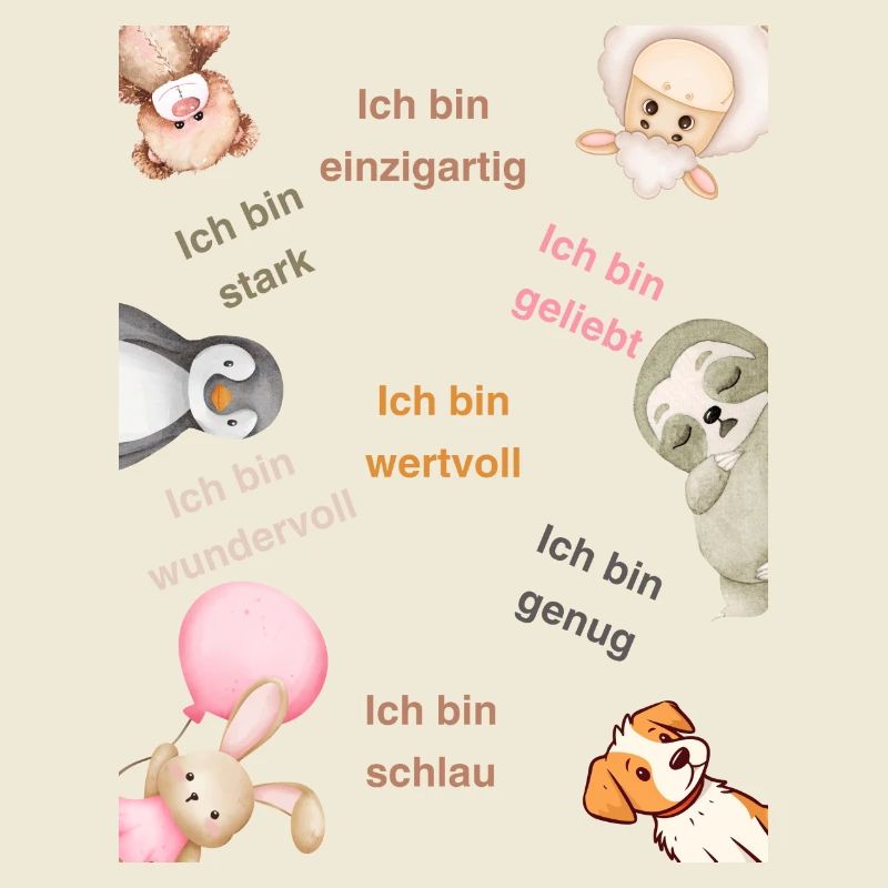 Affirmation Ich bin