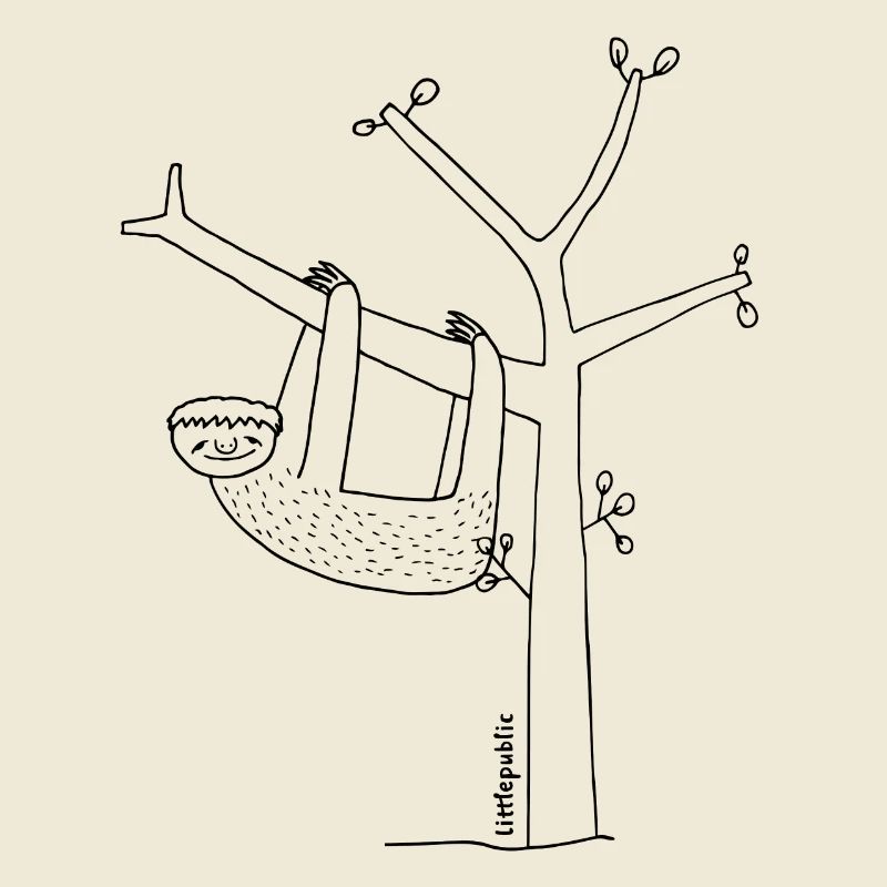 Sloth | à la couleur | peu publique