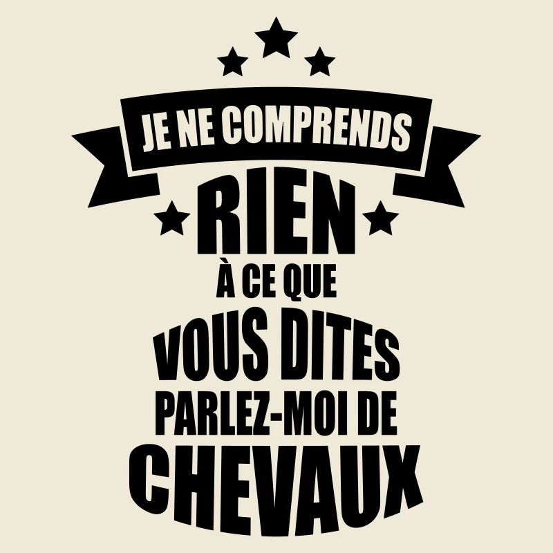 parlez-moi de chevaux