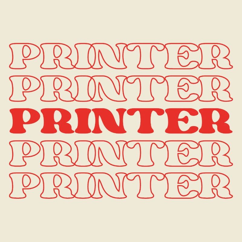 Printer Press Operator Typesetter Print Worker