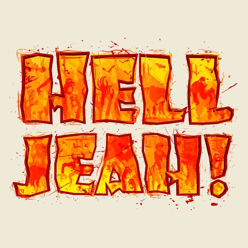 Hell Jeah! (lettrage)