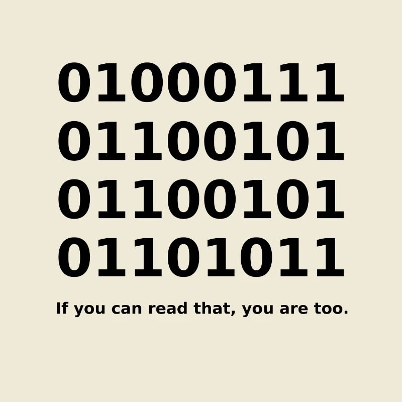 Binary / Binär Code Binärcode Funny T-Shirt