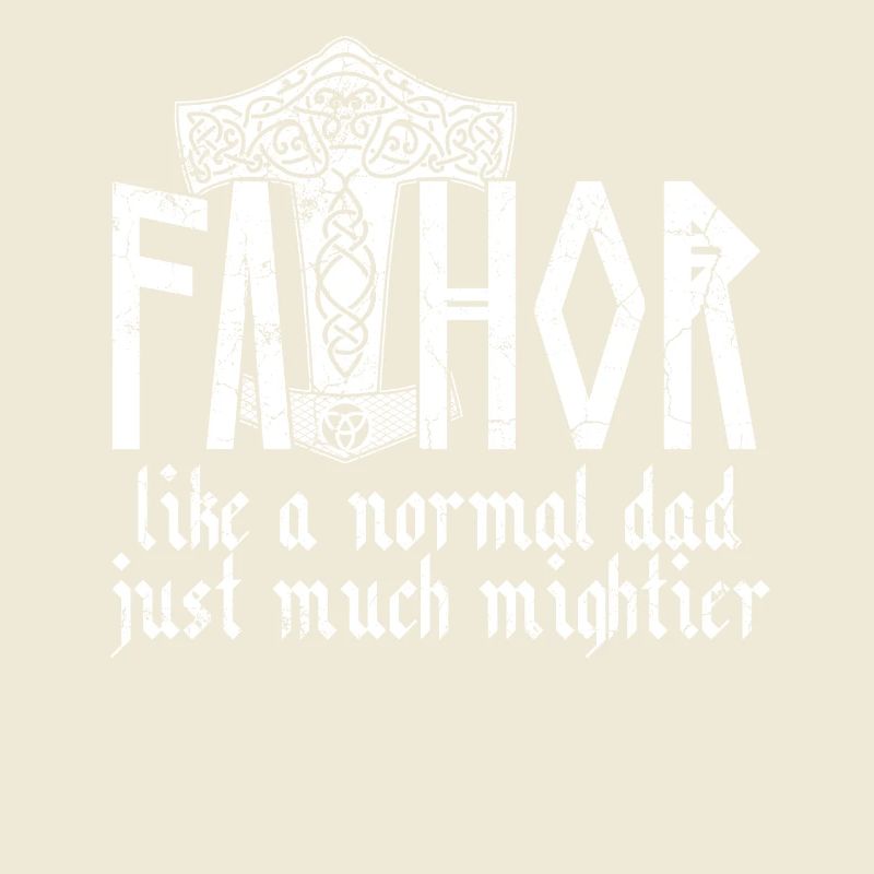 Wikinger Papa Vathor Wikinger Spruch Design