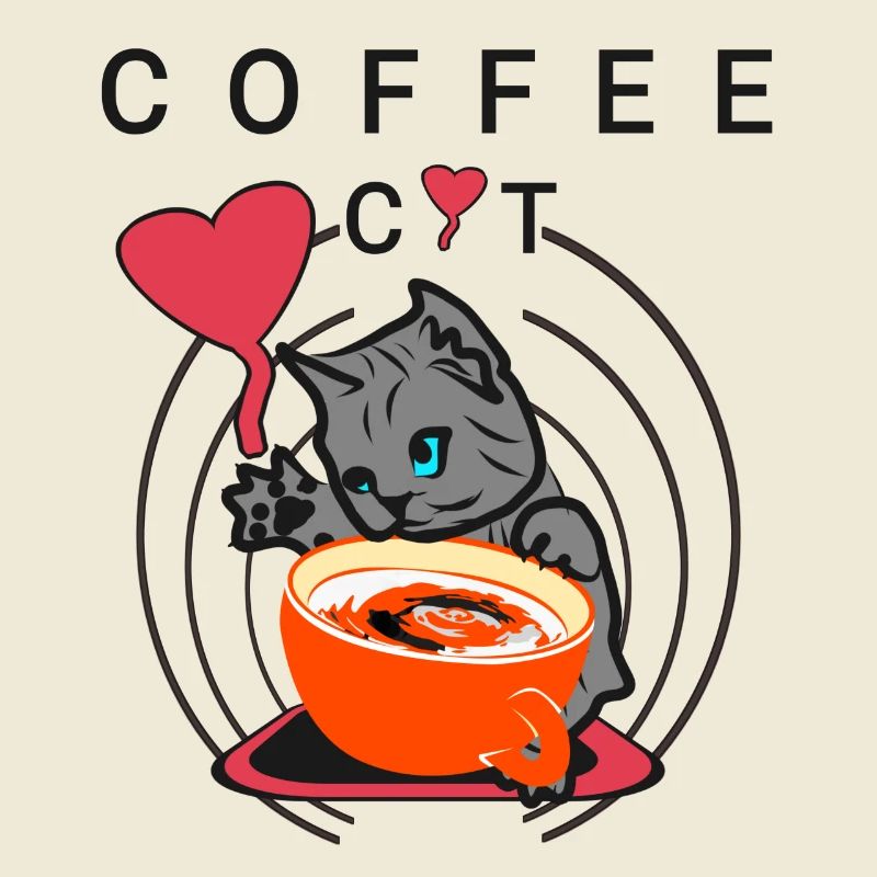 Coffee cat