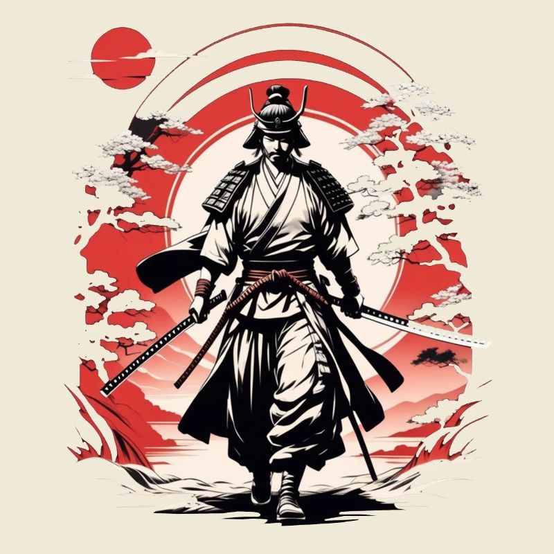 Samurai-Krieger - Japan - Dämon