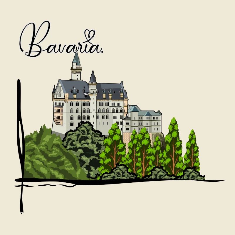 Château de Neuschwanstein // Illustration