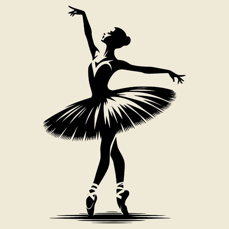 Beauté du mouvement Danse parfaite Pose Harmonie