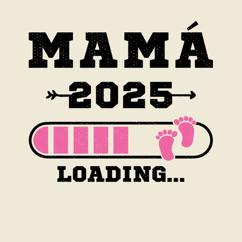 Mama 2025 werdende Mutter, die Schwangerschaft trägt
