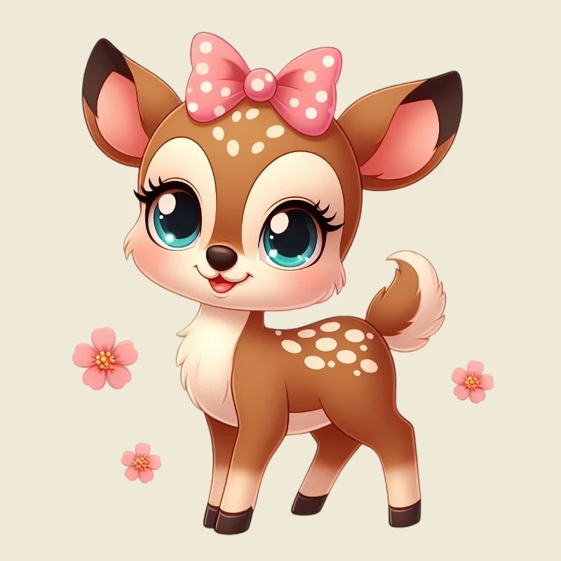Petit Faon mignon 5