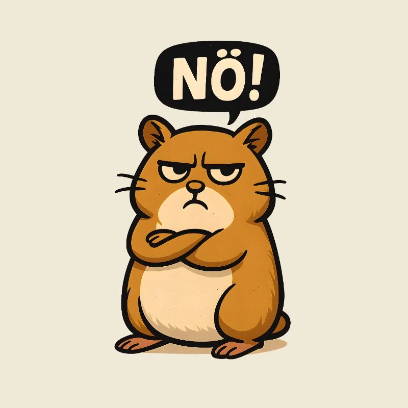 Hamster Just Nope Statement Meme