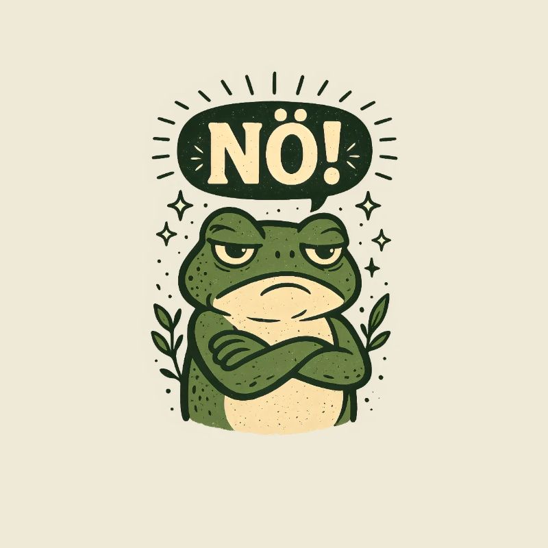 Déclaration, non, grenouille, tout simplement non