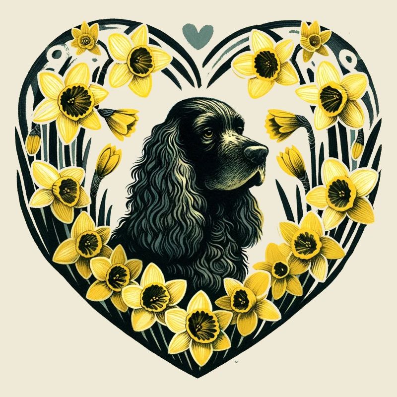 Schwarzer Cocker Spaniel