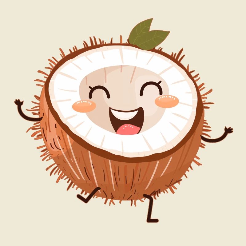 Co Nut, Cute Nut, Coconut