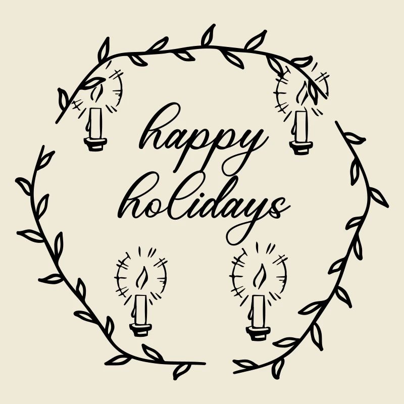 advent advetskranz happy holidays