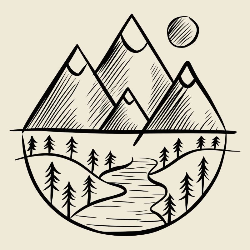 Wie ein Berg