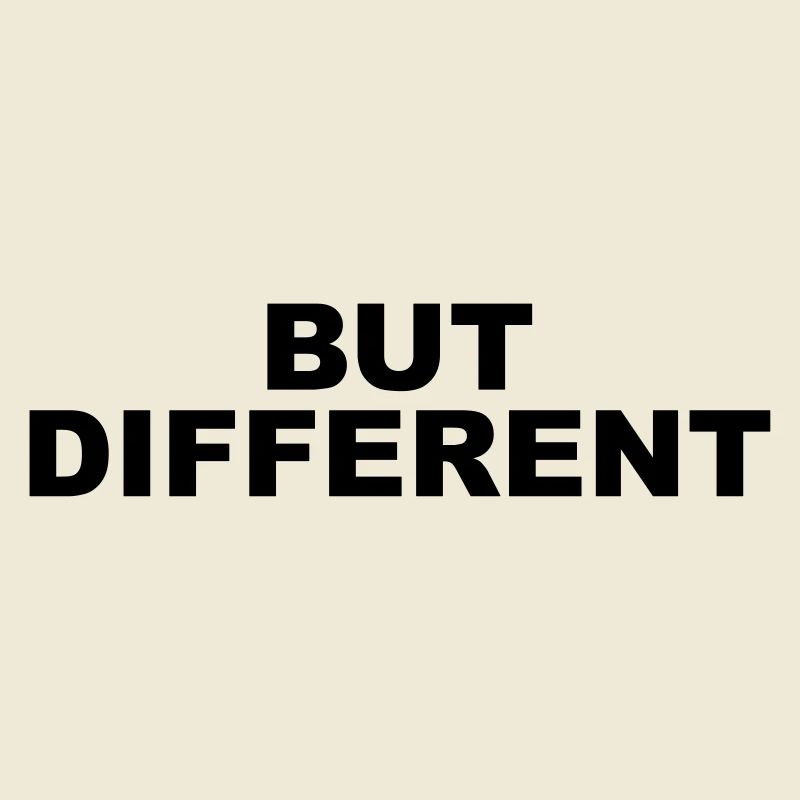 SAME SAME but different