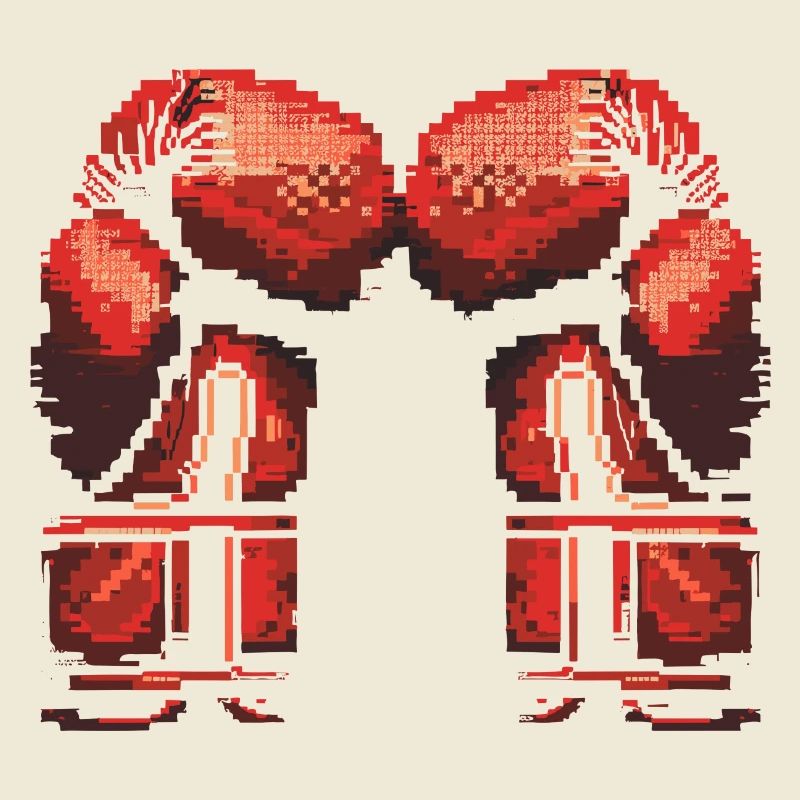 Kickboxing Gloves Pixel