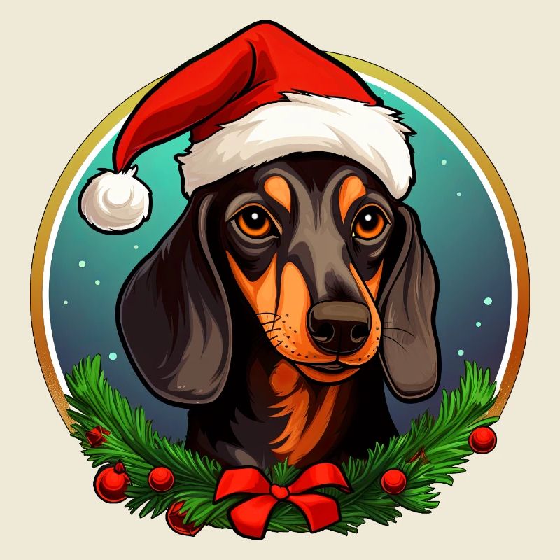 Teckel de Noël