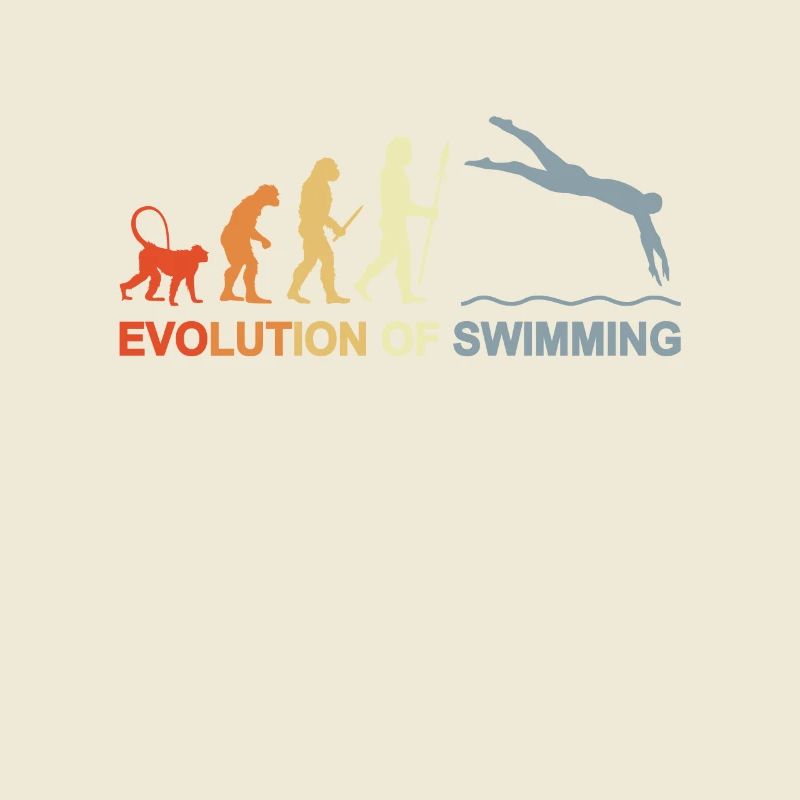 Evolution des Schwimmens