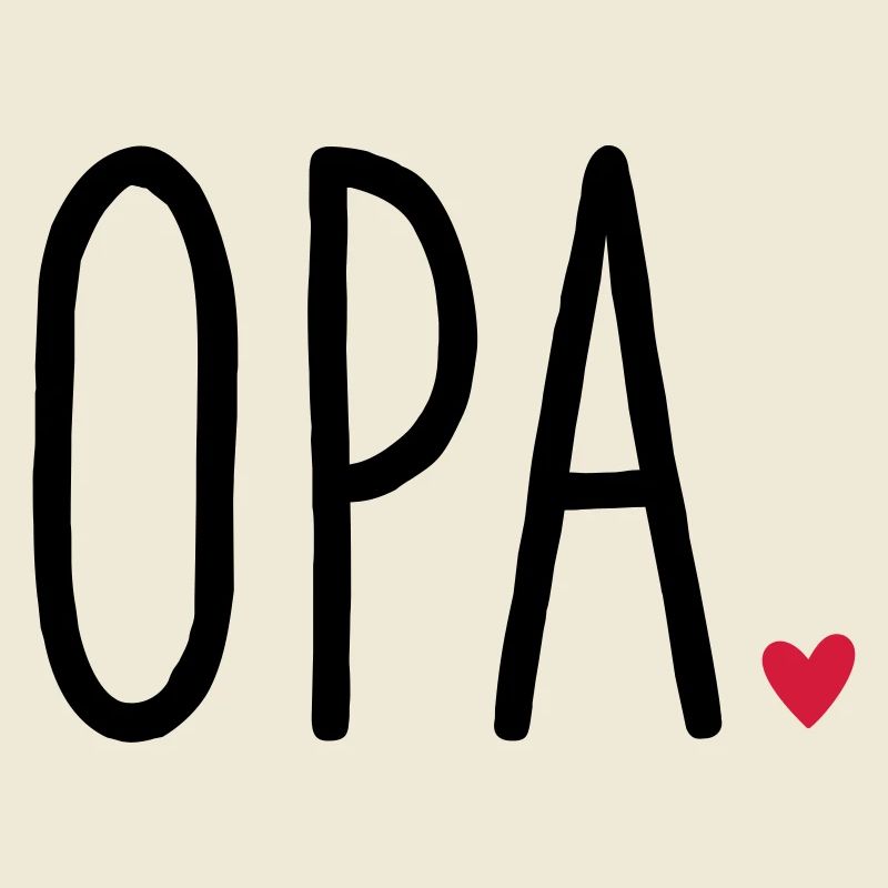 Opa Herz - Geschenk Enkel Liebe