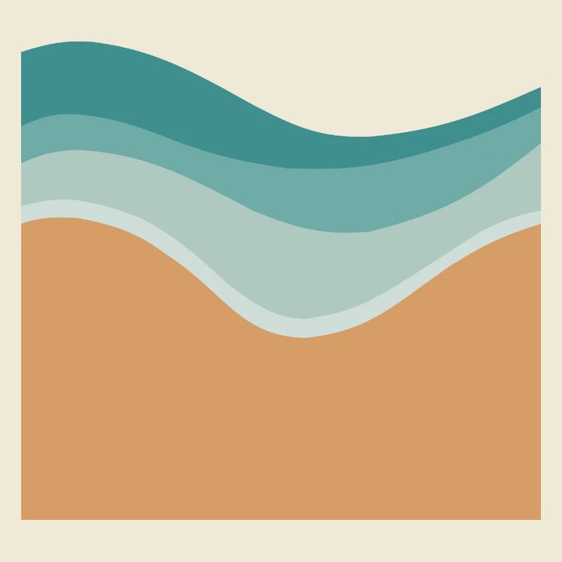 Minimal beach
