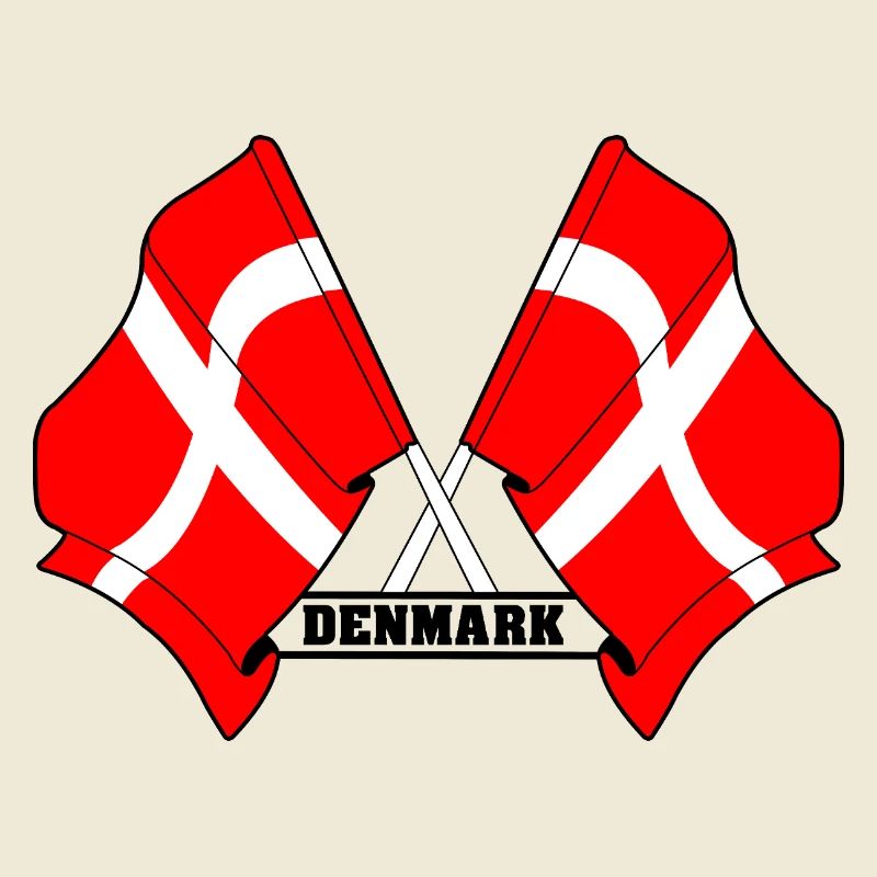 DANEMARK – Drapeaux croisés